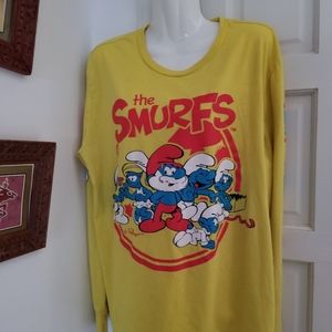 Smurfs Long-sleeved T shirt L